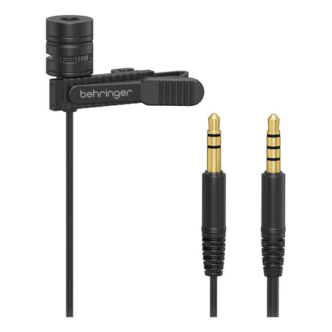 Micrófono Solapa 2.5 M 50 Hz A 20 Khz Behringer Bc Lav Go Negro
