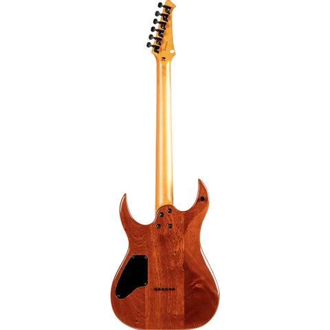 Spira S-500 Qab  Guitarra Eléctric Quilted Maple Trans Aqua Diestro Agua Blue