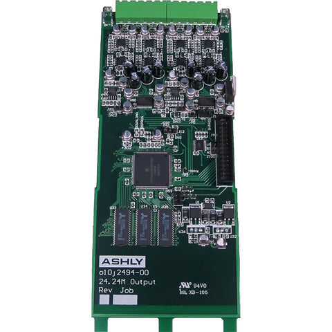 Tarjeta De 4 Salidas P/matriz D/audio, Ashly Ne24.24m Output Negro