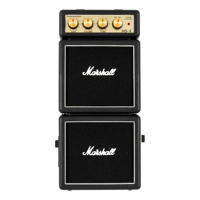 Micro Amplificador Negro C/2 Bocinas 1 W Marshall Ms-4