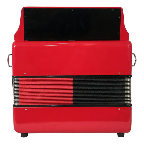 Moretti Milan Acordeón 12 Bajos 31 Botones Tono Sol Rojo