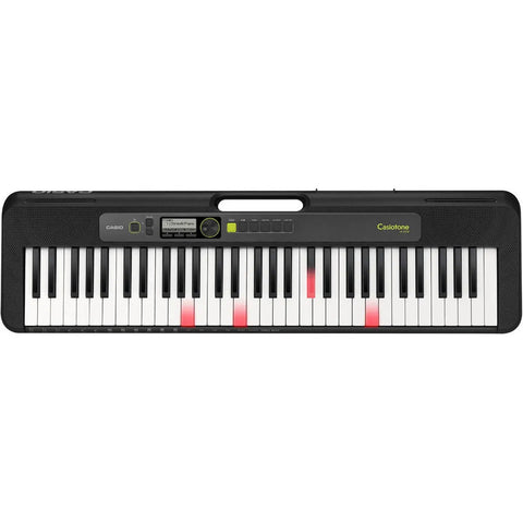 Teclado Portatil 61 Teclas Con Eliminador Casio Lk-s250 Negro
