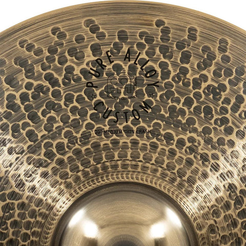 Platillo Thin Crash 20 PuLG Pure Alloy Custom Meinl Pac20mtc
