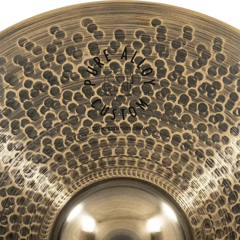 Platillo Thin Crash 20 PuLG Pure Alloy Custom Meinl Pac20mtc