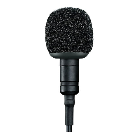 Micrófono Corbatero Shure Mvl Motiv Miniplug Omnidireccional Negro