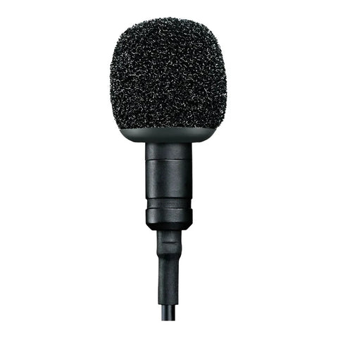 Micrófono Corbatero Shure Mvl Motiv Miniplug Omnidireccional Negro