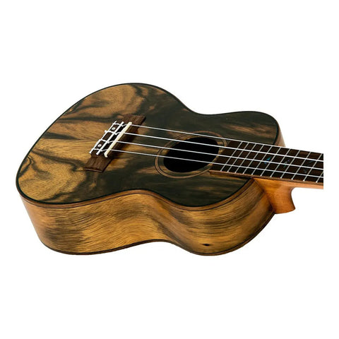Ukelele Concierto Flight Duc430 Dao 18 Trastes Con Funda Marrón