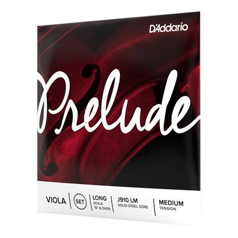 Juego De Cuerdas Para Viola Escala Larga Daddario J-910 L