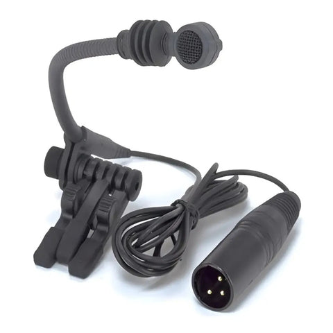 Microfono Instrumento Metal Cuello Cisne Sennheiser E608 + Color Negro