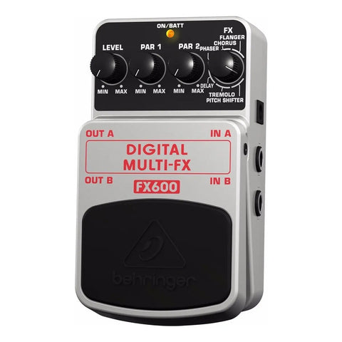 Behringer Fx-600 Pedal Digital Multi-fx Gris
