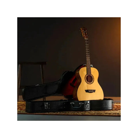Guitarra Acústica Texana Washburn Af5 6 Cuerdas Natural Abeto