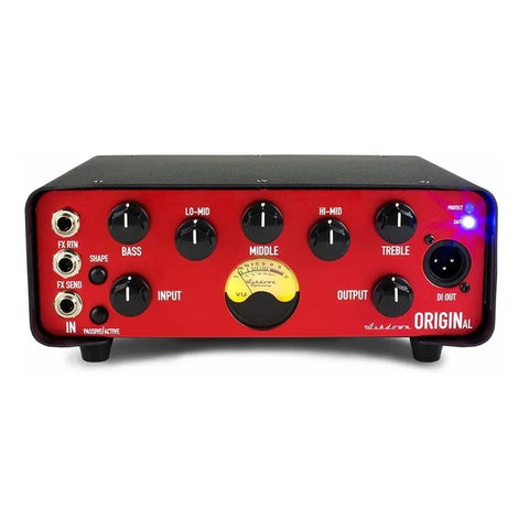 Cabezal Amplificador Para Bajo 300w, Ashdown Origin-al Rojo