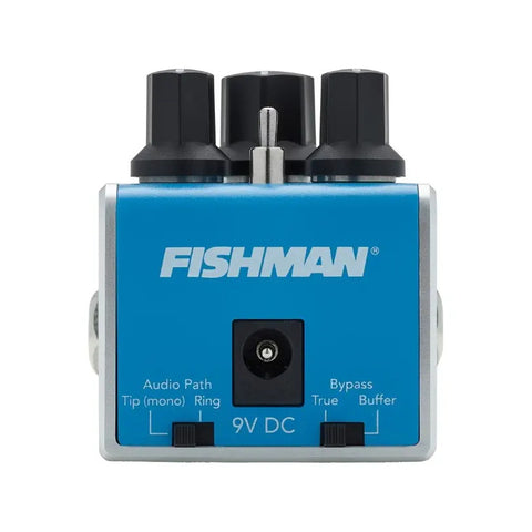 Pedal Fishman Pro-afx-dl2 Echoback Mini Delay Acústico Azul