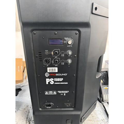 Bafle Amplificado Prosound Ps-15dsp 15  500w Rms Negro Con Bluetooth