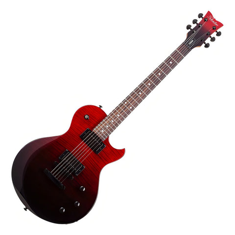 Guitarra Eléctrica Schecter Solo-ii Standard Blood Burst Color Rojo Orientación De La Mano Diestro
