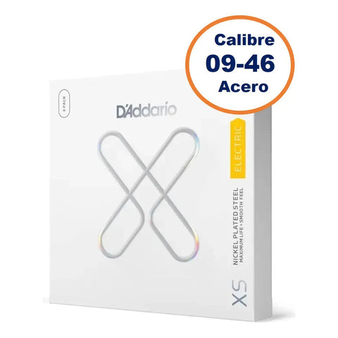Encordadura D'addario Xse0946-3p 3 Pack Guitarra Eléctrica