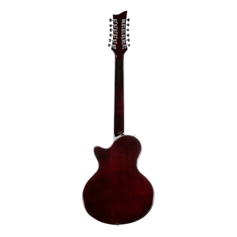 Guitarra Eléctrica 12 Cuerdas Mars Single Cut 12 Cuerdas Vio Diestro Violin Sunburst Palo De Rosa