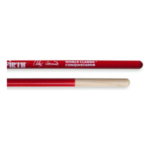 Palillos Timbaleta Vic Firth Saa Alex Acuña Rojo Baquetas
