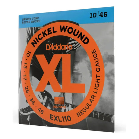 Cuerda De Guitarra Exl110 Hibrida Tension 10-46 Daddario