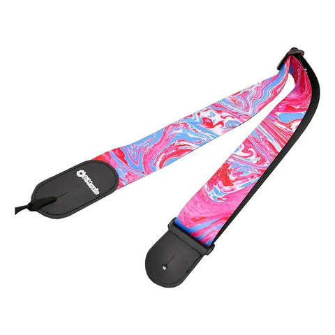 Tahali Dimarzio Steve Vai Mod. Dd3144 Rosa Chicle Blue Cherry Universe