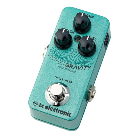 Pedal Compresor P/guitarra, Tc Electronic Hypergravity Mini Verde