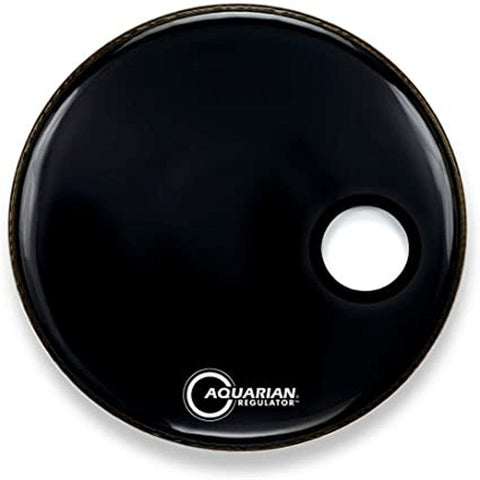 Parche Para Batería De 18 In Negro, Aquarian Rsm18bk