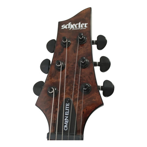 Guitarra Eléctrica Color Charcoal Schecter Omen Elite-6 Diestro
