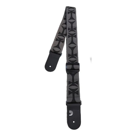 Tahalí Correa Guitarra Bajo Planet Waves Negro/gris Ajustable Nylon