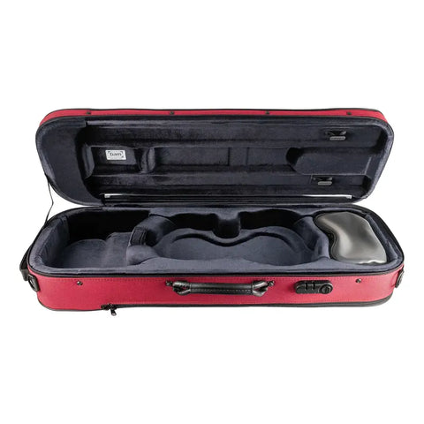Estuche Case Premium Para Violín Bam 5001s Rojo. Rojo