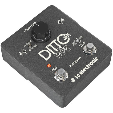 Pedal Para Guitarra Loop Tc Electronic Ditto Jam X2 Looper Negro