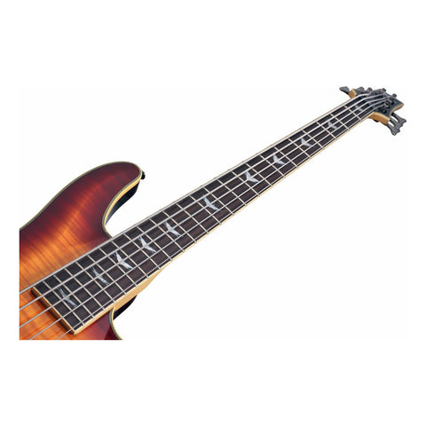 Bajo Eléctrico 5 Cuerdas Schecter Omen Extreme-5 Vsm Diestro Vintage Sunburst