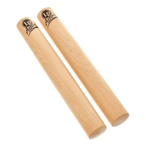 Claves Grandes De Madera Blanca Latin Percussion Lpa165  Natural 8in