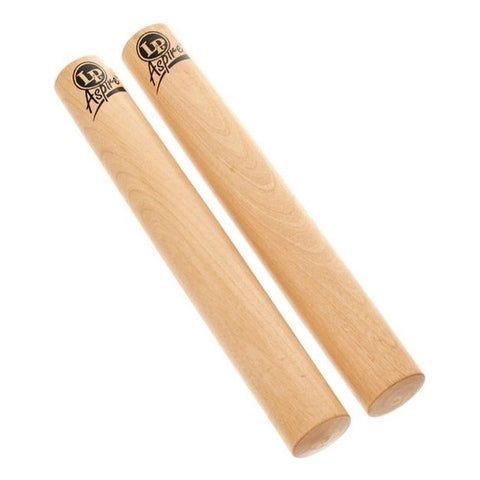 Claves Grandes De Madera Blanca Latin Percussion Lpa165  Natural 8in