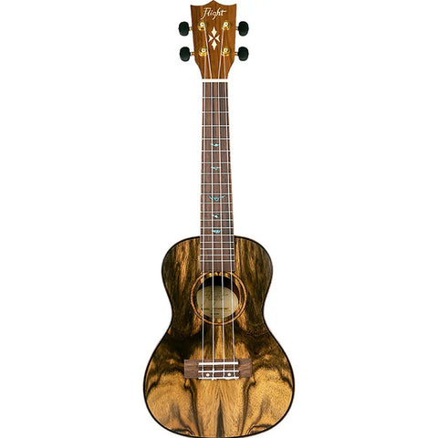 Ukelele Concierto 18 Trastes Con Funda Flight Duc 430 Dao Marrón