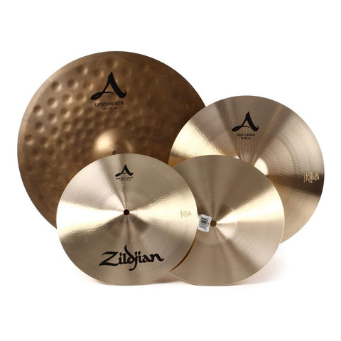 Paquete De 4 Platillos Hi-hat Ride Crash, Zildjian Acityp248