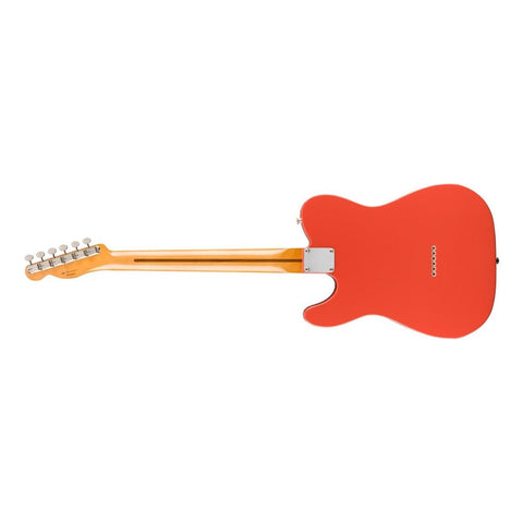 Guitarra Eléctrica Fender Vintera '50s Telecaster De Aliso Fiesta Red Brillante Con Diapasón De Arce Diestro