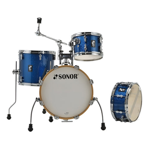 Batería Sonor Aqx Micro Shell Set Blue Ocean Sparkle