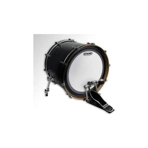 Evans Bd20emadcw Parche Golpe Bombo 20 Pulgadas Emad Coated Blanco/negro