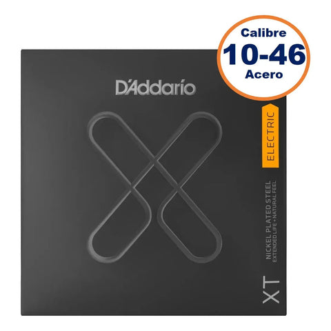 Cuerdas Para Guitarra Eléctrica Xt Nickel D'addario Xte 1046