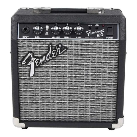 Amplificador Para Guitarra De 10w Fender Frontman Series 10g Negro/plata