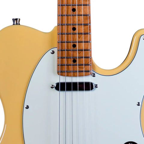Guitarra Eléctrica De 6 Cuerdas Jet Guitars Jt300 Beige Diestro Beige Palo De Rosa