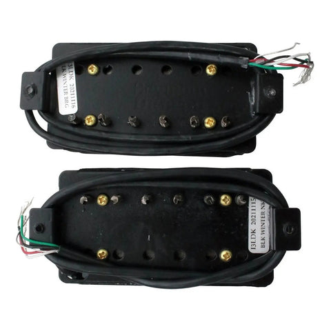 Set De Pastillas Humbuckers Seymour Duncan Black Winterhbblk