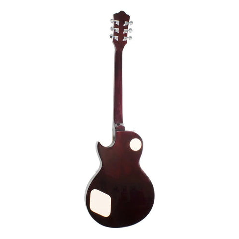 Guitarra Eléctrica Les Paul Mars Lp Standard Satin Red Color Rojo Material Del Diapasón Palisandro Orientación De La Mano Diestro Palo De Rosa