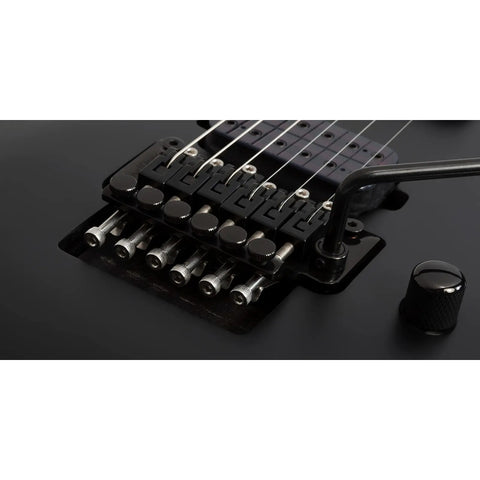 Guitarra Eléctrica Schecter Damien-6 Fr Negro Satinado Diestro Satin Black Palo De Rosa