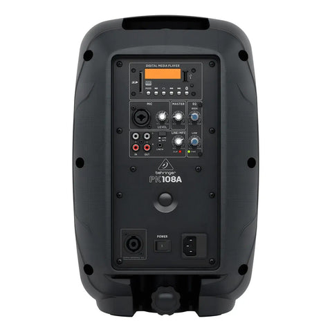 Bafle Behringer Pk108a Amplificado 8 Pulgadas Activo Negro