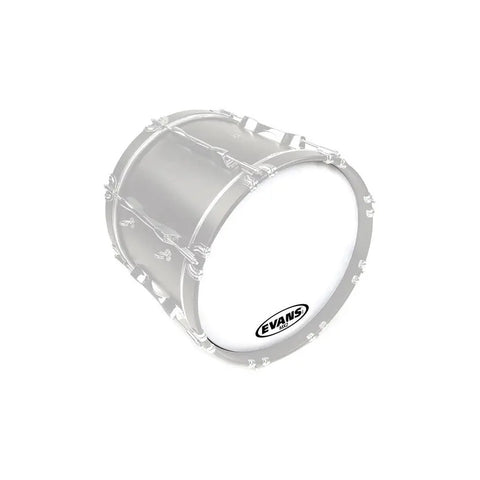 Evans Bd26mx2w Parche Bombo Marcha 26 Pulgadas Mx2 White