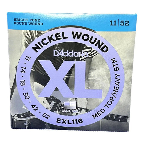 Exl116 Encordadura Guitarra Eléctrica Calibre .011 Daddario