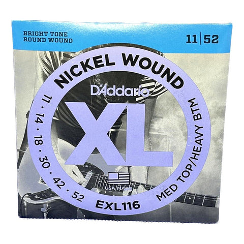 Cuerda De Guitarra D'addario Xl Nickel Wound Exl116 .011