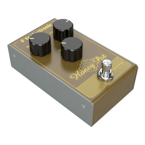 Tc Electronic Honey Pot Fuzz Pedal Guitarra True Bypass Color Verde Oscuro