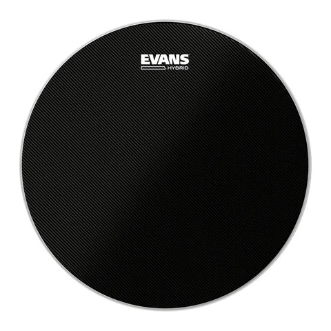 Parche Bateria Marcha 13 PuLG Evans Sb13mhb Hybrid Black Negro